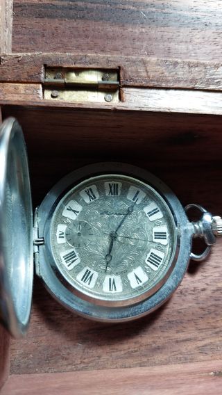 Orologio Russo Marnna Argento Rosso