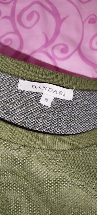 Conjunto Ropa Mujer: Jersey Verde y Pantalón Gris