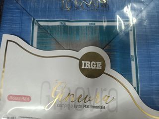 Lenzuola matrimoniali cotone Irge