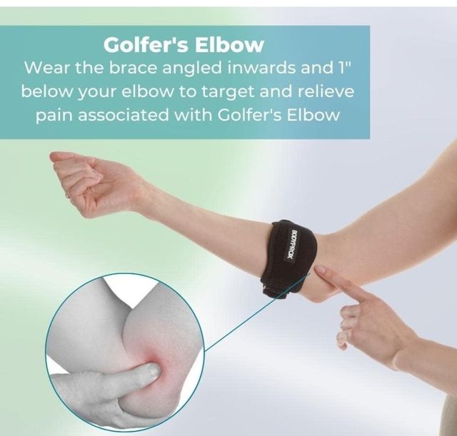 Set di 2 gomitiere epicondilite dolore al gomito