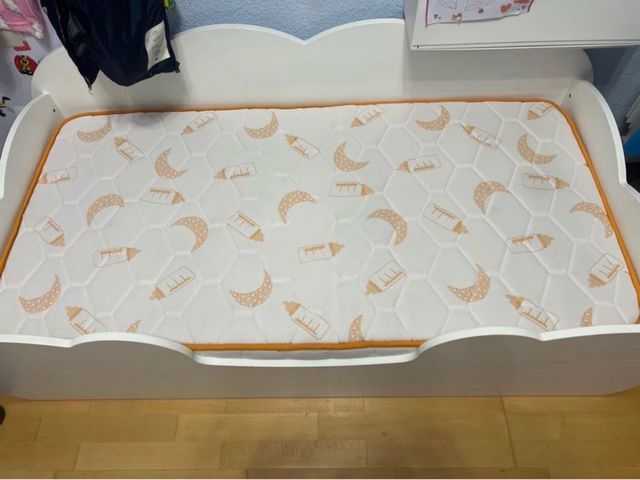 Cama Montessori Nube 70x140 con colchon