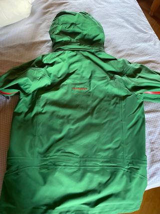 Chaqueta Mammut verde esquí/montaña talla S