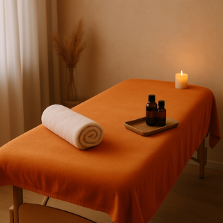 Masajista para masaje relajante