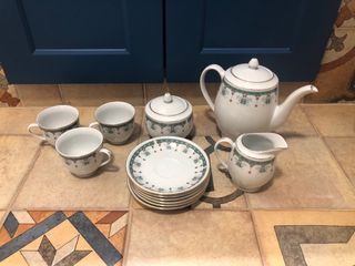 Juego de té porcelana