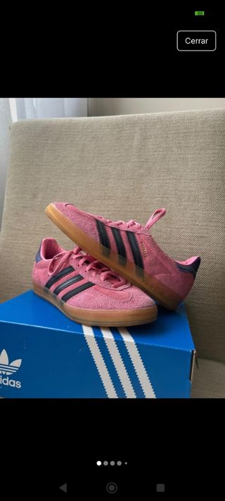 Zapatillas Adidas Gazelle Indoor Rosa