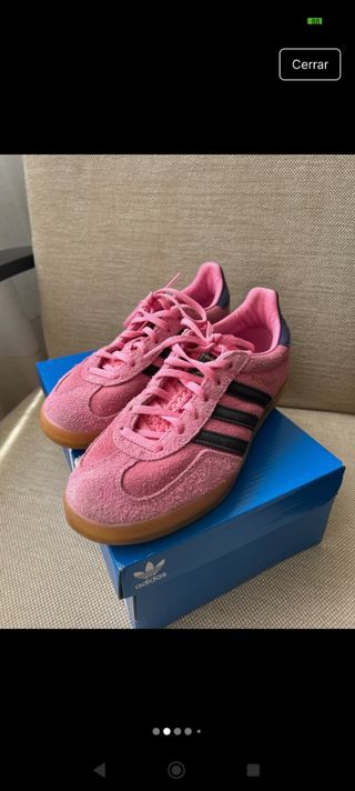 Zapatillas Adidas Gazelle Indoor Rosa