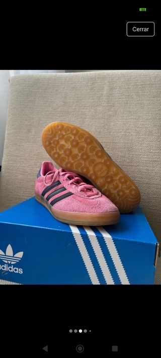 Zapatillas Adidas Gazelle Indoor Rosa