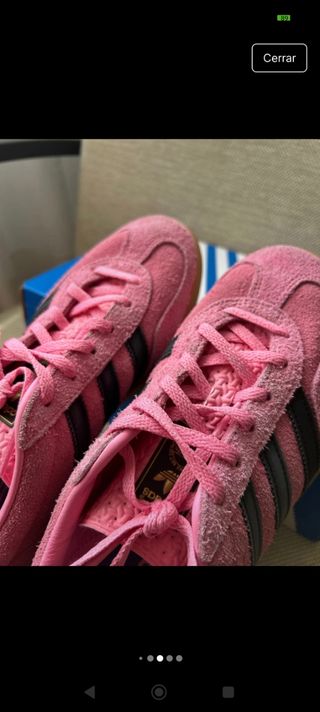 Zapatillas Adidas Gazelle Indoor Rosa