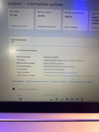 Portátil Lenovo Plata 512 de disco sólido 8 de RAM