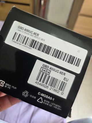 Reloj Casio G-Shock Step Tracker Negro