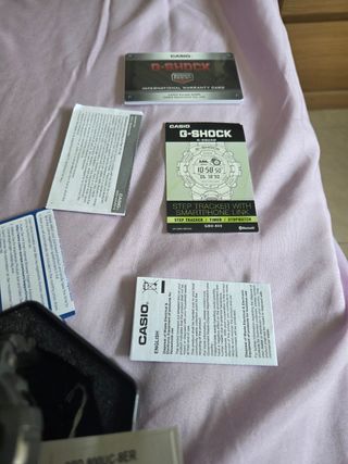 Reloj Casio G-Shock Step Tracker Negro