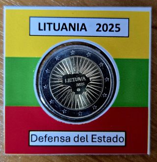 Lituania 2025 Moneda Conmemorativa