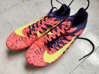 Zapatillas Nike Clavos Velocidad Naranja Amarillo