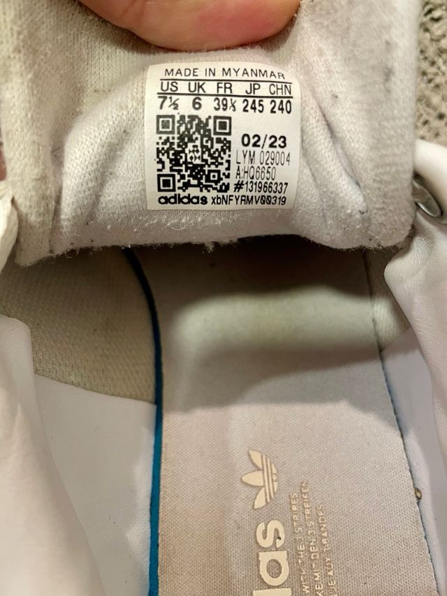 Adidas Stan Smith Blancas Talla 39.5