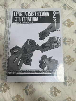 Libro lengua castellana y literatura