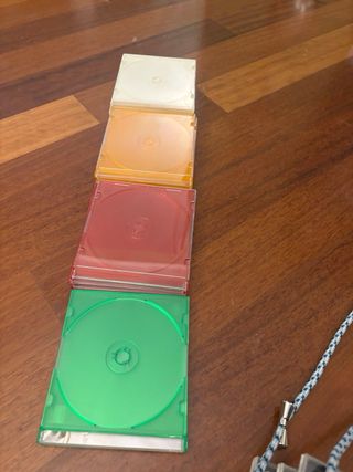 Stock 21 custodie colorate cd nuove