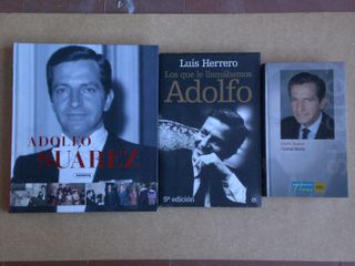 lote de libros de Adolfo Suarez