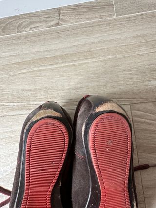 Zapatos Carolina Herrera Marrón/Rojo Hombre