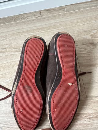 Zapatos Carolina Herrera Marrón/Rojo Hombre