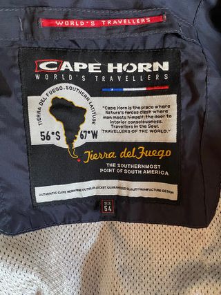 Giacca Cape Horn blu