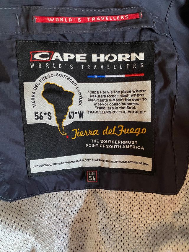 Giacca Cape Horn blu