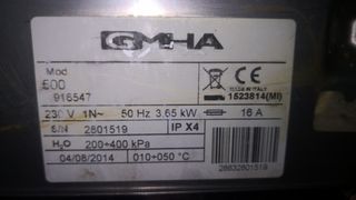 Lavavajillas Industrial GMHA Mod 500