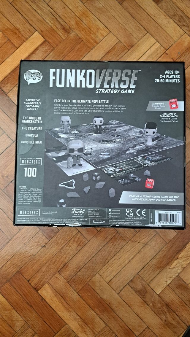 FunkoVerse Universal Monsters Juego Estrategia