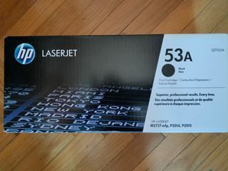 TONER LASER 53A Q7553A HP ORIGINAL NEGRO