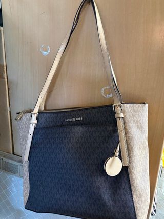 Bolso Michael Kors Beige y Marrón