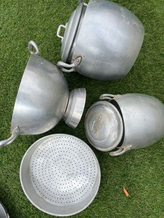 Set 7 Utensilios Cocina Aluminio