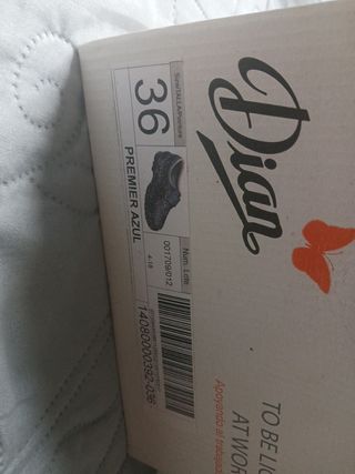 Zapatillas Dian Negras Velcro