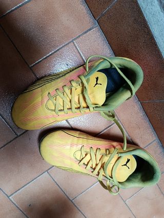 Botas fútbol niño Puma Ultra Play talla 37