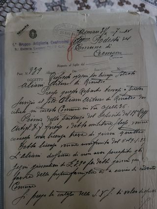 Documenti 2ª Guerra Mondiale