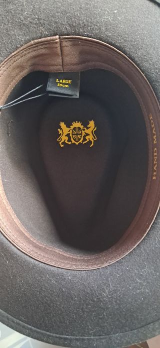 Sombrero Fedora Marrón Estilo Indiana Jones