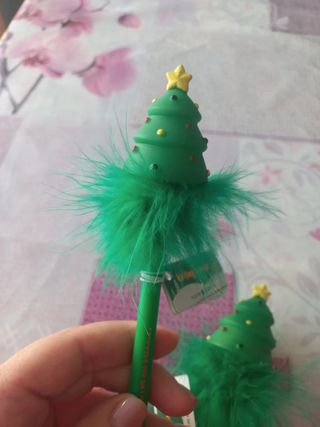 Penna Legami con Albero di Natale luminoso. Nuova
