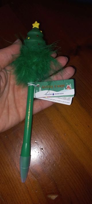 Penna Legami con Albero di Natale luminoso. Nuova
