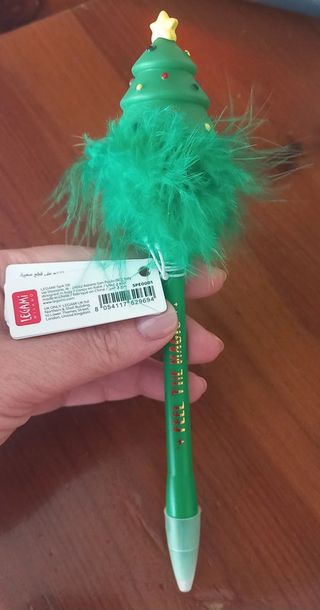 Penna Legami con Albero di Natale luminoso. Nuova