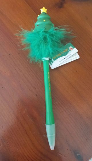 Penna Legami con Albero di Natale luminoso. Nuova