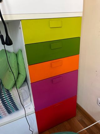 Litera 3 camas + 5 cajones amplios