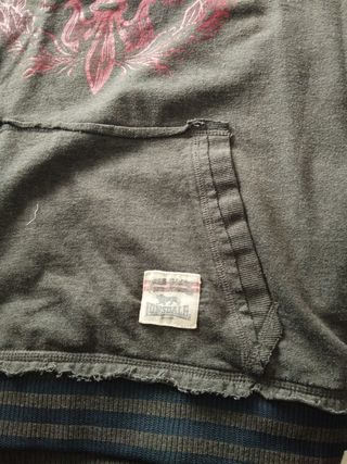 Sudadera sin mangas Lonsdale gris