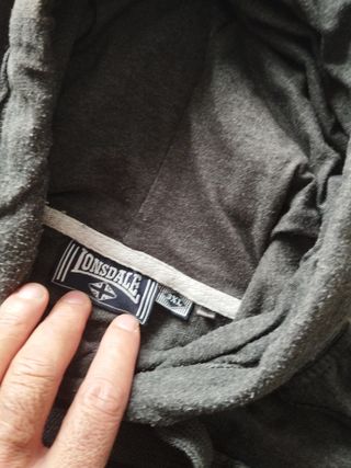 Sudadera sin mangas Lonsdale gris