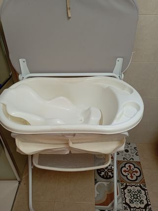Bañera cambiador bebé