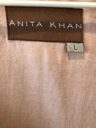 Blusa Anita Khan Batista Túnica Talla L