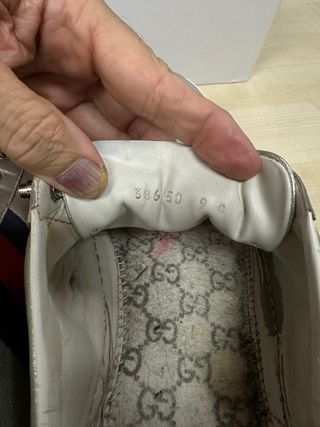 Zapatillas Gucci Ace Plata Originales