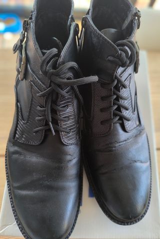 Botines Venice Hombre Negros