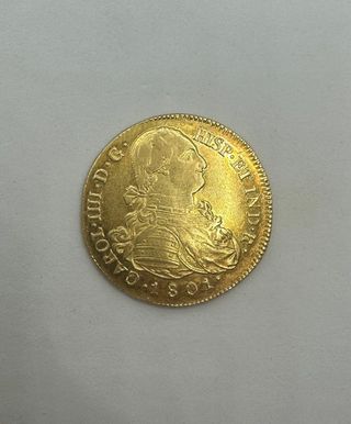 Moneda de oro de 21k, 26.96 g.