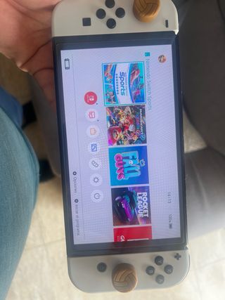 Controlli OLED per Nintendo Switch neri, bianchi