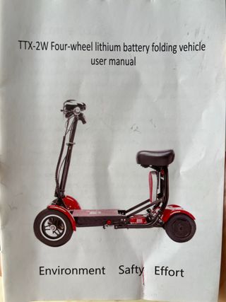 Scooter Movilidad Mini Fotona Mobility