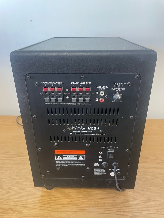 Altavoces Infinity HCS 1 – Home Cinema 5.1 con sub