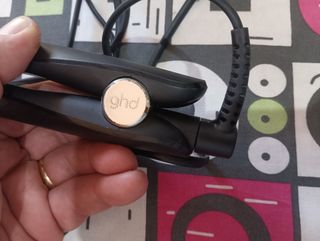 Piastra per capelli ghd max nera